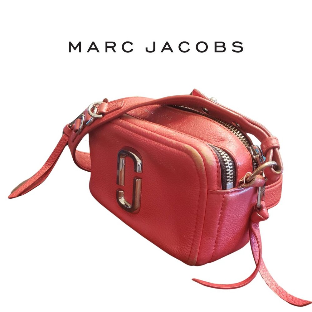 MARC JACOBS Softshot Camera Bag - Red - Good Condition